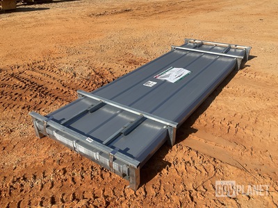 (100) Piece Lot of 10' Long Corrugated Steel Panels