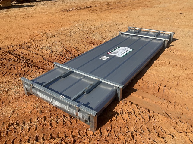 (100) Piece Lot of 10' Long Corrugated Steel Panels