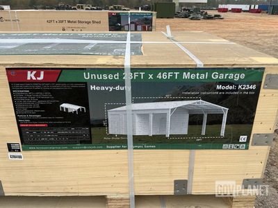 KJ K2346 Metal Garage - Unused