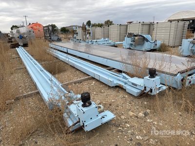 FLSmidth M1500FB Electric Shriver Filter Press w/ (119) 59 in x 59 in Gold Press Table Plates (Unused)