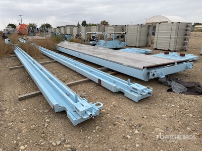 FLSmidth M1500FB Electric Shriver Filter Press w/ (122) 59 in x 59 in Gold Press Table Plates