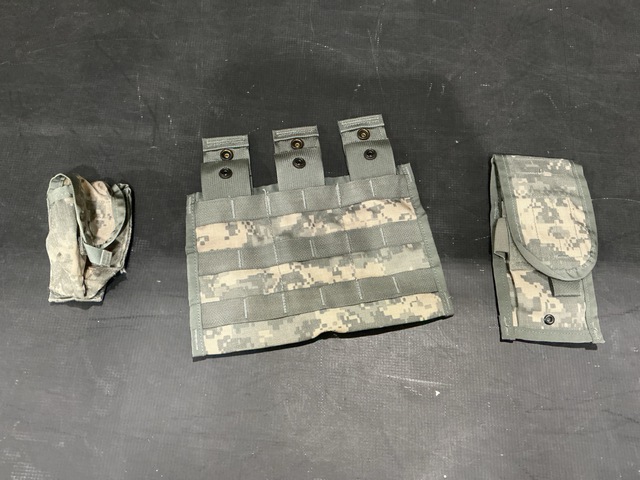 (172) Three Mag Pouches, (276) Two Mag Pouches & Assorted Items