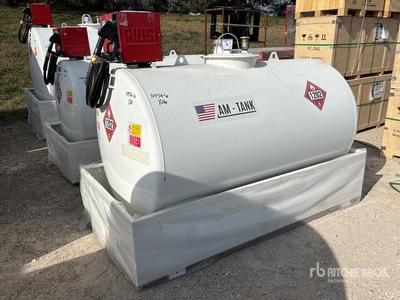 2025 AM Tank 500 490 gal Skid Mounted Steel Diesel Kraftstofftank (Unused)