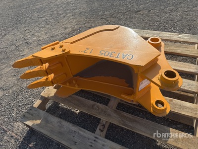 2026 GIYI GY-BK 12 in Digging Graafmachine Bak - Fits Cat 305 (Unused)