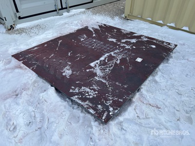 2026 SKLP SK-GB200 5 ft 11 in x 6 ft 7 in (1 in Thick) Steel Plates (Unused)