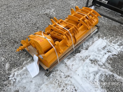 Quantity of (8) 2026 GIYI VCA-8 Excavator Attachments - Fits Cat 301 (Unused)