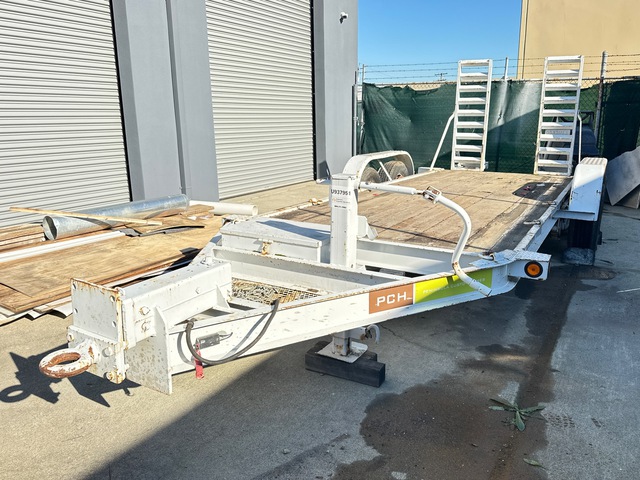 1996 Zieman 1165SPL 16 ft T/A Equipment Trailer