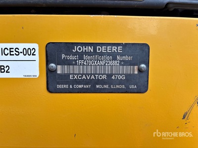2022 John Deere 470G LC Tracked Excavator