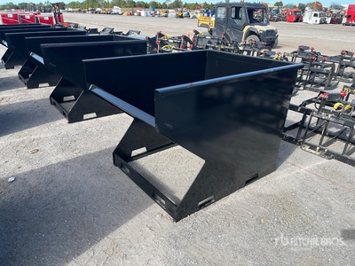 2025 Kit Containers 2YFT-SST Skid Steer Dump Hopper