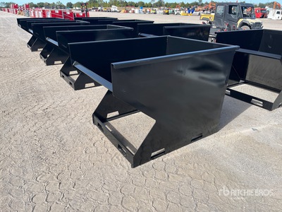 2025 Kit Containers 2YFT-SST Skid Steer Dump Hopper
