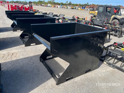 2025 Kit Containers 2YFT-SST Skid Steer Dump Hopper