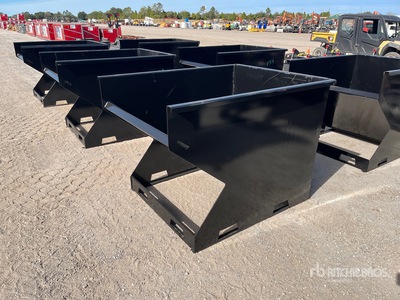 2025 Kit Containers 2YFT-SST Skid Steer Dump Hopper