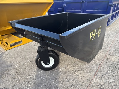 2025 Kit Containers MSS-WB 54 in Mini Skid Steer Wheel Barrow