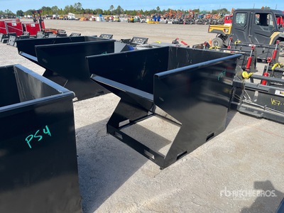 2025 Kit Containers 2YFT-SST Skid Steer Dump Hopper