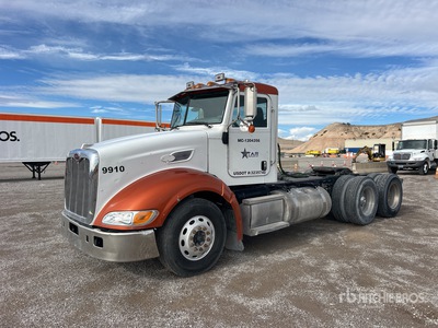 2011 Peterbilt 386 6x4 T/A Day Cab Truck Tractor