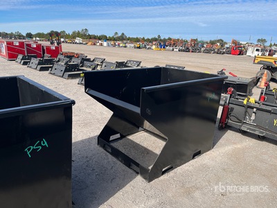 2025 Kit Containers 2YFT-SST Skid Steer Dump Hopper