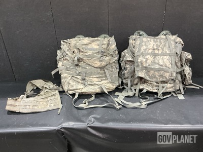 (25) Fighting Load Carriers, (20) Hydration Carriers & (11) Large Field Packs