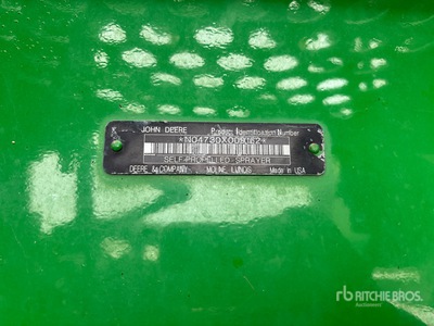 2010 John Deere 4730 100 ft 4x4 High Clearance Pulvérisateur Automoteur