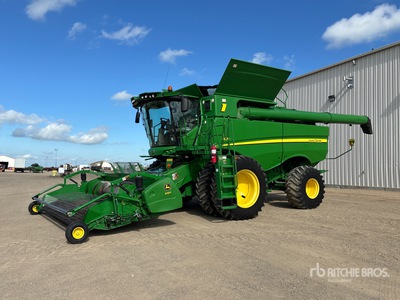 2012 John Deere S670 Cosechadora