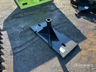 2025 Kit Containers QT-TM 46 in Skid Steer Hitch Receiver