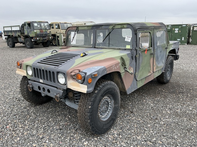 2007 AM General M1097R1 HMMWV 4 Door Soft Top w/Truck Body