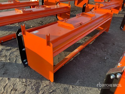 2025 Kit Containers QT-SP-10-23-PB 116 in Skid Steer Snow Pusher