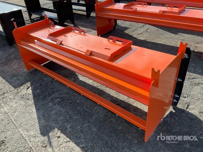 2025 Kit Containers QT-SP-8-23-PB 72 in Skid Steer Snow Pusher