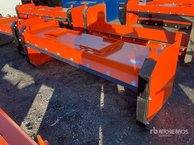 2025 Kit Containers QT-SP-8-23-PB 116 in Skid Steer Snow Pusher