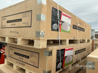 2026 SUNTOP SC3131 Double Garage Metal Shed (Unused)