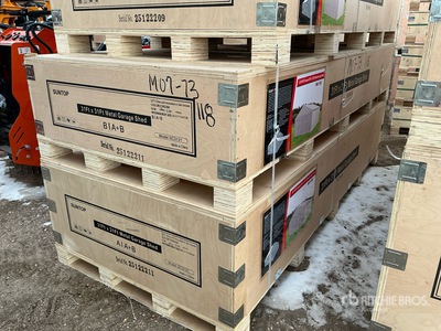 2026 SUNTOP SC3131 Double Garage Metal Shed (Unused)