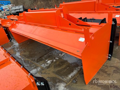 2025 Kit Containers BA-SP-STE-12 144 in Empujador de nieve para minicargadora (Unused)