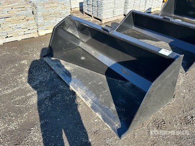 2025 Kit Containers QT-SNB-84 84 in General Purpose Skid Steer Bucket