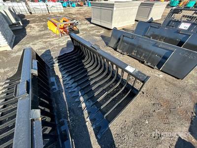 2025 Kit Containers QT-SB-H76-V3 76 in Skid Steer Screening Bucket