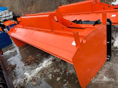 2025 Kit Containers BA-SP-STE-12 144 in Empujador de nieve para minicargadora (Unused)