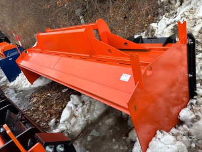 2025 Kit Containers BA-SP-STE-12 144 in Empujador de nieve para minicargadora (Unused)