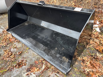 2025 Kit Containers QT-SNB-84 84 in Snow/Litter Skid Steer Bucket (Unused)