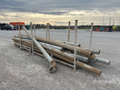 Quantity of (20) 6 in Steel Tuyau