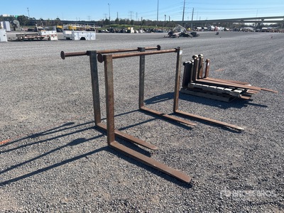 Quantity of (2) 48 in Backhoe Forks