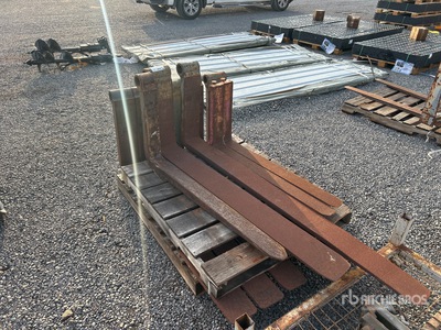 Quantity of (10) Palettengabeln für Teleskoplader