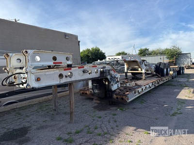 1999 Aspen T/A Removable Gooseneck 5' and 13' deck extensions Remorque Surbaissée