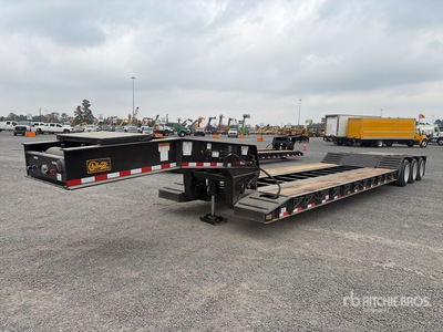 2025 Witzco Tri/A Removable Gooseneck Lowboy Trailer