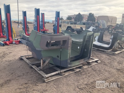 (2) Daimler A17-12443-004 Truck Hoods