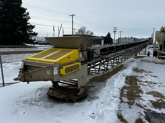 2011 KPI 36 in x 100 ft Portable Transfer Conveyor 2011 KPI 36 in x 100 ft Portable Transfer Conveyor