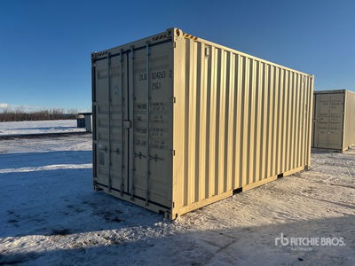 2025 20 ft High Cube Open-Sided Contenedor de almacenamiento