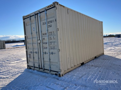 2025 20 ft High Cube Storage Container