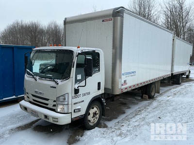 2019 Isuzu NPR HD 4x2 Gesloten vrachtwagen (Inoperable)