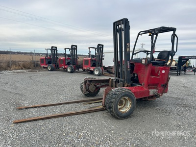 2006 Moffet M70 7000 lb 3x3 Truck Mounted Forklift