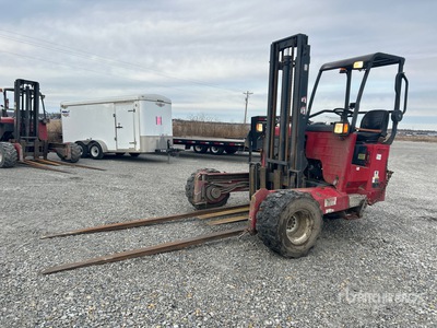 2014 Moffett M55 8000 lb 3x3 Truck Mounted Forklift