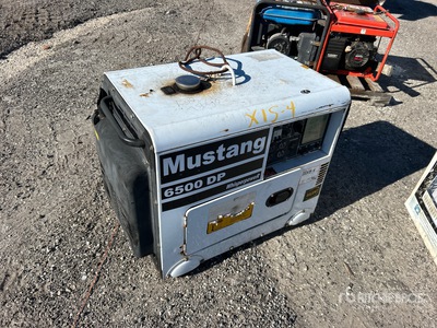 Mustang 6500 DP Skid-Mounted مولد