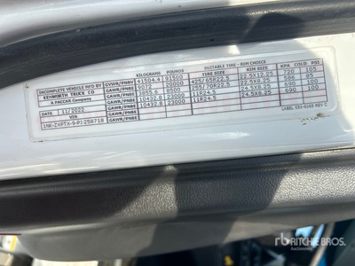 2023 Kenworth T880 12x4 6-Achs Kipper-Lkw